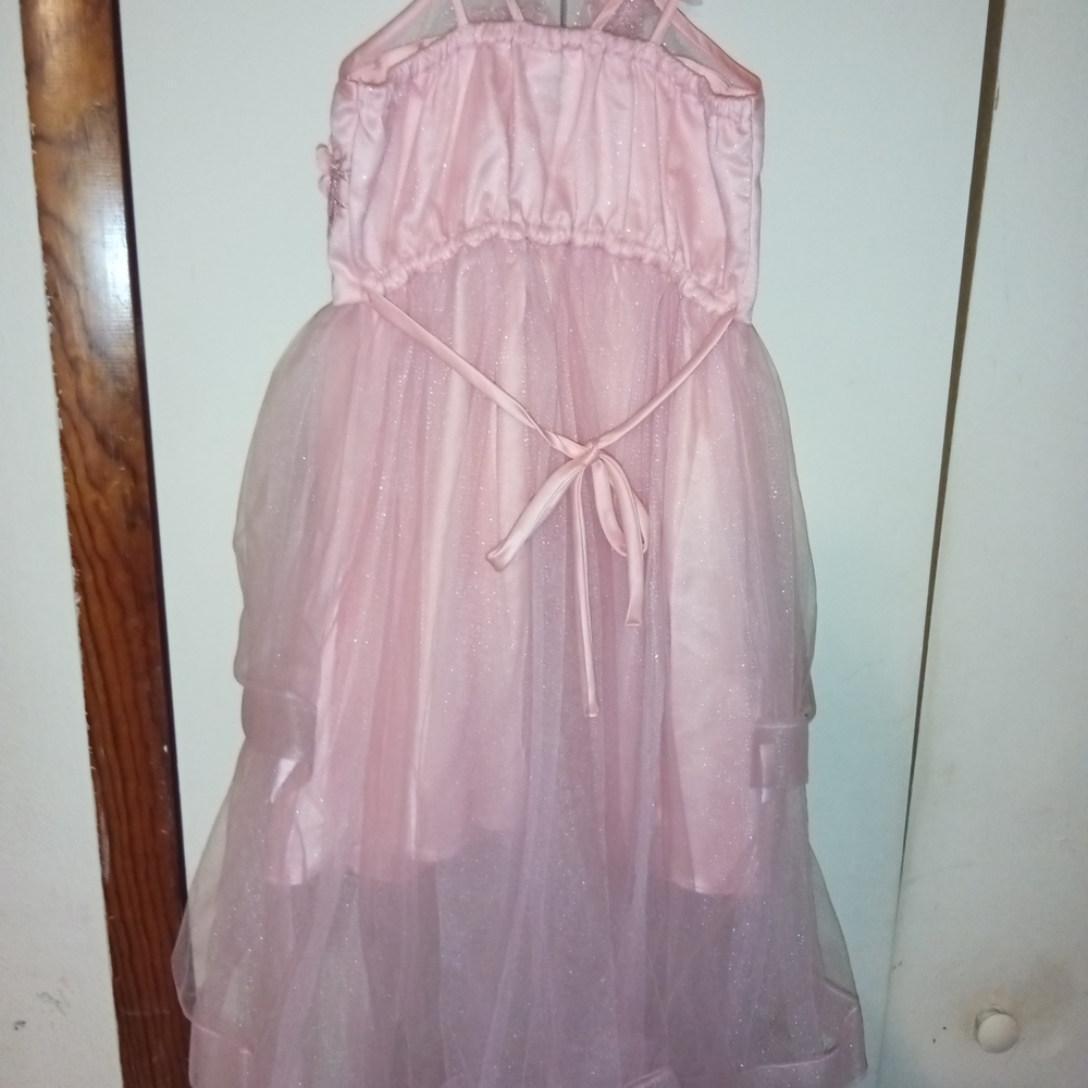 Bonnie Jean Pink Floral Formal Dress - Picture 5 of 9